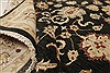 Ziegler Black Hand Knotted 81 X 104  Area Rug 250-21518 Thumb 8