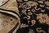 Ziegler Black Hand Knotted 81 X 104  Area Rug 250-21518 Thumb 9