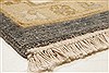 Ziegler Blue Hand Knotted 80 X 103 Area Rug 250-21519 Thumb 23