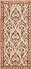 Nain White Runner Hand Knotted 30 X 65  Area Rug 100-21525 Thumb 0