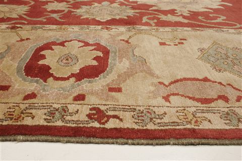 Chobi Beige Hand Knotted 72 X 107 Area Rug 250-21540 Image 14