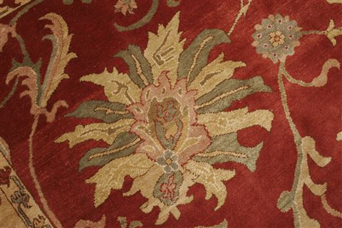 Chobi Beige Hand Knotted 72 X 107 Area Rug 250-21540 Image 15