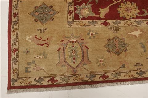 Chobi Beige Hand Knotted 72 X 107 Area Rug 250-21540 Image 18