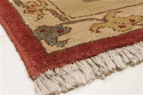 Chobi Beige Hand Knotted 72 X 107 Area Rug 250-21540 Image 19
