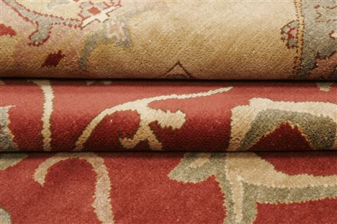 Chobi Beige Hand Knotted 72 X 107 Area Rug 250-21540 Image 8