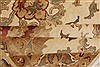 Chobi Beige Hand Knotted 82 X 104  Area Rug 250-21543 Thumb 14