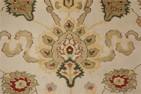 Chobi Beige Hand Knotted 80 X 104 Area Rug 250-21545 Image 16