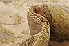 Chobi Beige Hand Knotted 83 X 93  Area Rug 250-21547 Thumb 2
