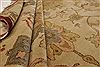 Chobi Beige Hand Knotted 83 X 93  Area Rug 250-21547 Thumb 7