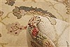 Chobi Beige Hand Knotted 84 X 98  Area Rug 250-21550 Thumb 5