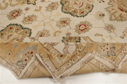 Chobi Beige Hand Knotted 711 X 102 Area Rug 250-21554 Image 13