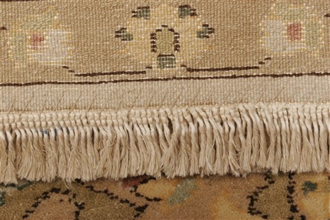 Chobi Beige Hand Knotted 711 X 102 Area Rug 250-21554 Image 15