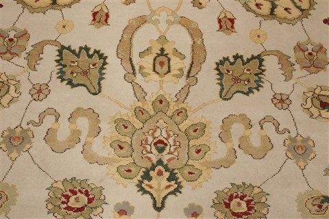 Chobi Beige Hand Knotted 711 X 102 Area Rug 250-21554 Image 18