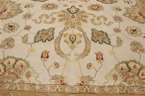 Chobi Beige Hand Knotted 711 X 102 Area Rug 250-21554 Image 19