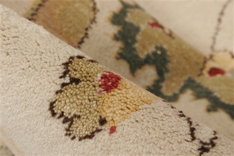 Chobi Beige Hand Knotted 711 X 102 Area Rug 250-21554 Image 1