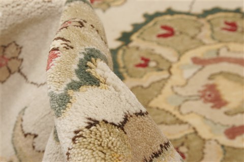 Chobi Beige Hand Knotted 711 X 102 Area Rug 250-21554 Image 5