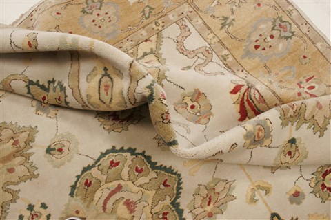Chobi Beige Hand Knotted 711 X 102 Area Rug 250-21554 Image 6