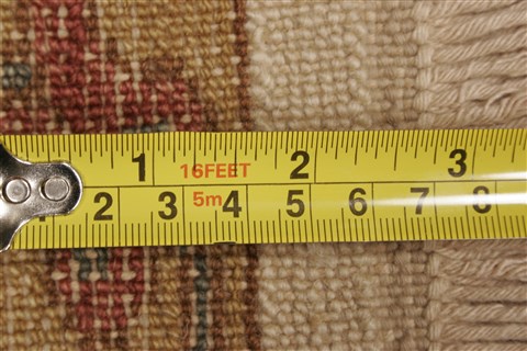 Chobi Beige Hand Knotted 83 X 103 Area Rug 250-21555 Image 13