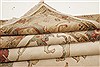 Chobi Beige Hand Knotted 83 X 103 Area Rug 250-21555 Thumb 10