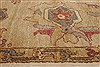 Chobi Beige Hand Knotted 83 X 103 Area Rug 250-21555 Thumb 15