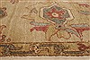 Chobi Beige Hand Knotted 83 X 103  Area Rug 250-21555 Thumb 15