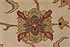 Chobi Beige Hand Knotted 83 X 103 Area Rug 250-21555 Thumb 16