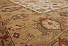 Chobi Beige Hand Knotted 83 X 103 Area Rug 250-21555 Thumb 19