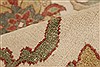 Chobi Beige Hand Knotted 83 X 103 Area Rug 250-21555 Thumb 2