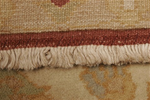 Chobi Beige Hand Knotted 80 X 109 Area Rug 250-21557 Image 12