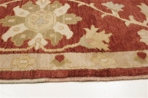 Chobi Beige Hand Knotted 80 X 109 Area Rug 250-21557 Image 13