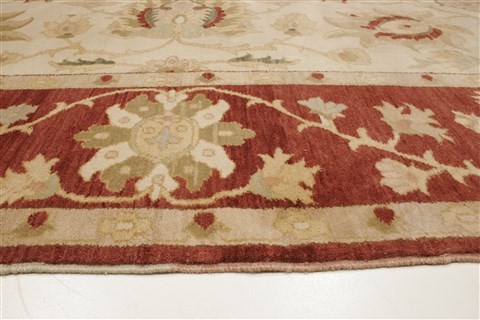 Chobi Beige Hand Knotted 80 X 109 Area Rug 250-21557 Image 14