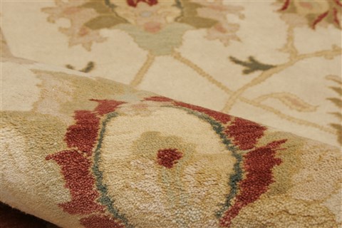 Chobi Beige Hand Knotted 80 X 109 Area Rug 250-21557 Image 1