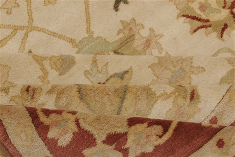 Chobi Beige Hand Knotted 80 X 109 Area Rug 250-21557 Image 9