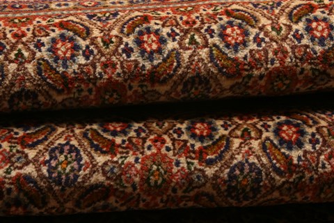 Mood Red Runner Hand Knotted 27 X 64  Area Rug 253-21559 Image 6