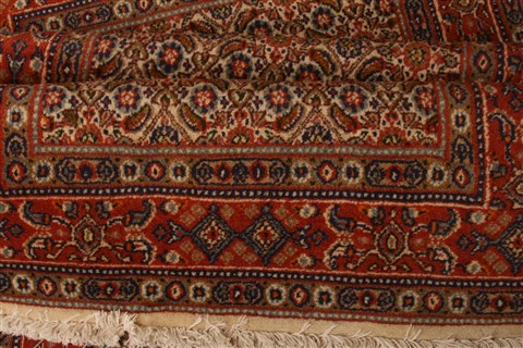 Mood Red Runner Hand Knotted 27 X 64  Area Rug 253-21559 Image 9