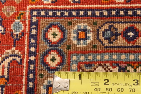 Mood Red Runner Hand Knotted 27 X 64  Area Rug 253-21559 Image 11