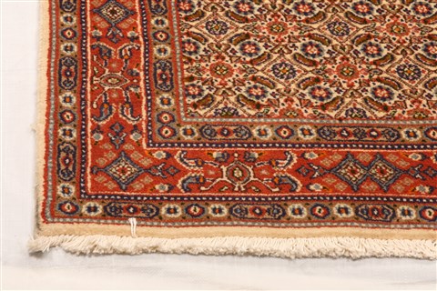 Mood Red Runner Hand Knotted 27 X 64  Area Rug 253-21559 Image 15