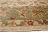 Chobi Beige Hand Knotted 84 X 101  Area Rug 250-21560 Thumb 16