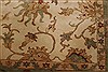 Chobi Beige Hand Knotted 84 X 101 Area Rug 250-21560 Thumb 19