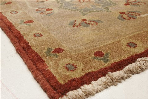 Chobi Beige Hand Knotted 83 X 911 Area Rug 250-21564 Image 21