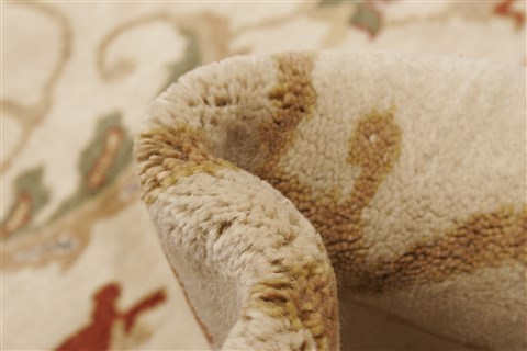 Chobi Beige Hand Knotted 83 X 911 Area Rug 250-21564 Image 4
