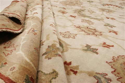 Chobi Beige Hand Knotted 83 X 911 Area Rug 250-21564 Image 8