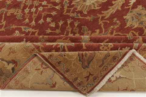 Chobi Red Hand Knotted 80 X 1011 Area Rug 100-21567 Image 12