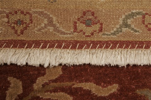 Chobi Red Hand Knotted 80 X 1011 Area Rug 100-21567 Image 14