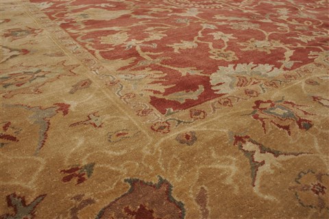 Chobi Red Hand Knotted 80 X 1011 Area Rug 100-21567 Image 1