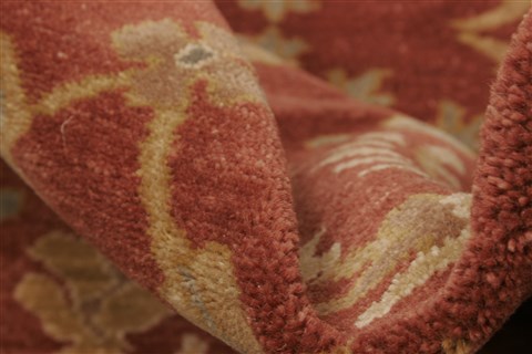 Chobi Red Hand Knotted 80 X 1011 Area Rug 100-21567 Image 3