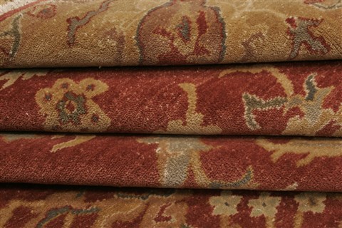 Chobi Red Hand Knotted 80 X 1011 Area Rug 100-21567 Image 9