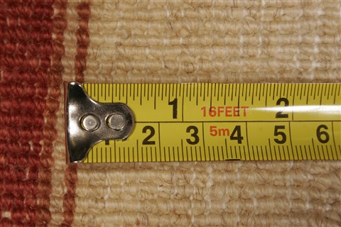 Pishavar Beige Hand Knotted 82 X 910  Area Rug 250-21572 Image 11