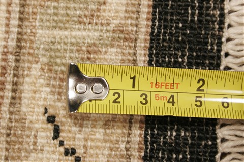 Chobi Black Hand Knotted 81 X 106  Area Rug 250-21574 Image 16