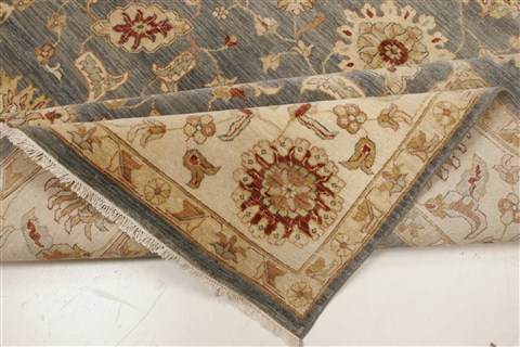 Ziegler Blue Hand Knotted 80 X 101 Area Rug 250-21577 Image 13